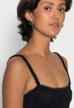 Nly by Nelly FUZZY - Top - Schwarz, Damen | Bequemes Frauen-Top für jeden Anlass -Nly by Nelly Verkaufsladen 4a789e890eac49479ffd7a603c25cdd1