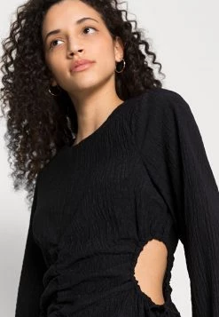 Nly by Nelly STRUCTURED CUT OUT DRESS - Freizeitkleid in Schwarz für Damen -Nly by Nelly Verkaufsladen 4aac0cc6844d4ba7a1a0c43f0c7a141e