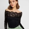 Nly by Nelly OFF SHOULDER BODY - Bluse - Schwarz, Damen | Elegante Damenbluse für jeden Anlass -Nly by Nelly Verkaufsladen 4b0d68b6b96a4b55894e2334b73fccd1