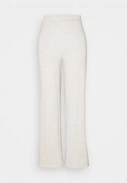 Nly by Nelly STRAIGHT COZY PANTS - Beige Mélange Jogginghose für Damen | Bequeme Freizeithose -Nly by Nelly Verkaufsladen 4b914c7fb977400e89bd49875b7fa59b