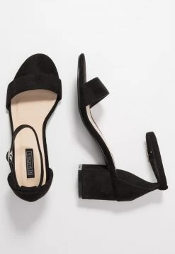 Nly by Nelly LOW BLOCK HEEL - Riemensandalette in Schwarz für Damen | Elegante Sandalen mit Blockabsatz -Nly by Nelly Verkaufsladen 4f3470737dd54b9ebaec86b44e1ffda2