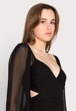 Nly by Nelly CUT OUT FLIRTY DRESS - Schwarzes Cocktailkleid für Damen | Festliches Abendkleid -Nly by Nelly Verkaufsladen 53f7070b3f3a42f7bb995abe3f025f50