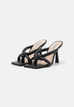 Nly by Nelly MADNESS THONG HEEL - Zehentrenner Damen in Schwarz | Elegante Sandalen mit hohem Absatz -Nly by Nelly Verkaufsladen 542ba4fb43364b629b9fb133b9e88805