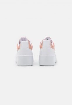 Nly by Nelly COLOR COURT - Sneaker Low - Weiß/Rosa Damen | Bequeme Low-Top-Sneaker für Frauen -Nly by Nelly Verkaufsladen 57a8d8a7b2474f73afe199e674244c37