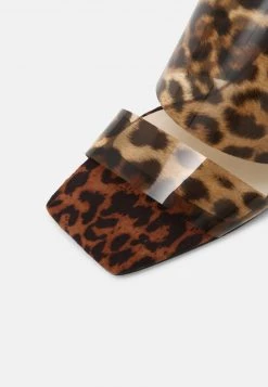 Nly by Nelly EDGY SUMMER - Pantolette Hoch in Braun für Damen | Hohe Pantoletten | Trendige Sommerschuhe -Nly by Nelly Verkaufsladen 5b53545f30094313b2362ad0712e9450