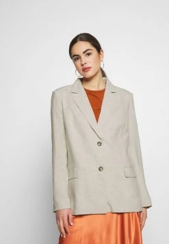Nly by Nelly LOOSE - Kurzmantel in Beige für Damen | Elegante Jacke für jeden Anlass