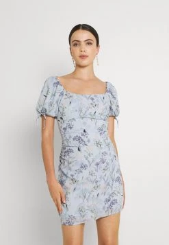 Nly by Nelly RUCHED PUFF DRESS - Festliches Cocktailkleid in Mehrfarbig für Damen