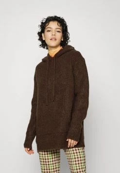 Nly by Nelly OVERSIZED HOODIE - Damen Sweatshirt in Braun, Oversized Fit, Bequem & Stilvoll