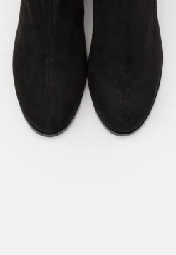 Nly by Nelly FLAT BOOT - Overknees Stiefel Damen Schwarz -Nly by Nelly Verkaufsladen 654dafa2390349a18488fad33ffa1508