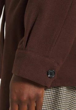 Nly by Nelly MY DEAREST SHACKET - Kurzmantel in Braun für Damen | Elegante Kurzmäntel für jeden Anlass -Nly by Nelly Verkaufsladen 657f1cfc9b1e4144b39a8493101a1fd7