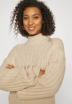 Nly by Nelly LOVELY CHUNKY Strickpullover - Beige, Damen | Warm & Stylisch -Nly by Nelly Verkaufsladen 66bbb0d239bb47c1977345147802c383