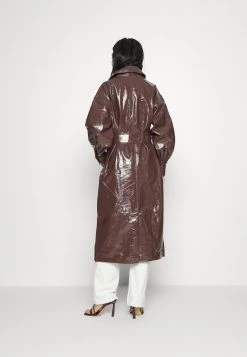 Nly by Nelly WRAP COAT - Klassischer Damenmantel in Braun | Elegante Mäntel für Damen -Nly by Nelly Verkaufsladen 66d5f2f588374004bcd2af90bb328ae2