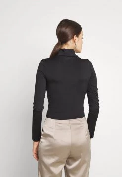 Nly by Nelly DRAWSTRING SLINKY Langarmshirt - Schwarz, Damen | Elegantes Langarmshirt für Frauen -Nly by Nelly Verkaufsladen 673959f349134ea49984ab529e1c5b8e