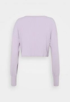 Nly by Nelly BOXY BUTTON Strickjacke - Light Purple für Damen | Modische Strickjacke -Nly by Nelly Verkaufsladen 6aabaf10b8914902889db46b7a356c0e