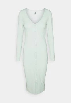 Nly by Nelly OFF DUTY BUTTON DRESS - Jerseykleid in Pistazie für Damen -Nly by Nelly Verkaufsladen 700c6cee4a6a4307a3dde9ad525d8b1d