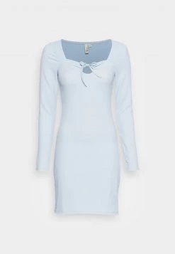 Nly by Nelly SWEETHEART DRESS - Freizeitkleid in Blau für Damen | Bequemes Sommerkleid -Nly by Nelly Verkaufsladen 71651059dfb8498d844b950b1b4cd640