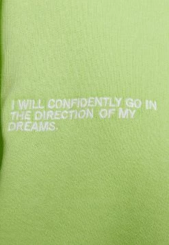 Nly by Nelly Oversize Sweatshirt Damen - Grünes Sweatshirt mit Stickerei | Oversize-Look -Nly by Nelly Verkaufsladen 71c8ad52f8544a98b858e0ac9e483de9