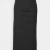 Nly by Nelly SLIT SKIRT - Maxirock in Schwarz für Damen | Eleganter Schlitzrock | Hochwertiger Stoff -Nly by Nelly Verkaufsladen 72308fee1c8f47e0ba0609f895600739