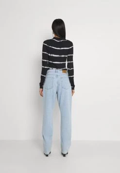 Nly by Nelly CHEEKY FIT LONG LEG - Damen Jeans Straight Leg in Blau -Nly by Nelly Verkaufsladen 7646beed012241feb50f0e1ff45e86a5