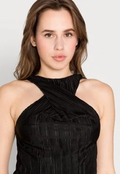 Nly by Nelly TWIST PLISSÉ TOP - Elegante Bluse in Schwarz für Damen -Nly by Nelly Verkaufsladen 7d9c729d3f5b4ad2b546277f6d0cfab7