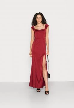 Nly by Nelly CALL ME OFF SHOULDER GOWN - Ballkleid in Burgunder - Damen -Nly by Nelly Verkaufsladen 8005298180f54b41902083290e5db700