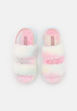 Nly by Nelly BACKSTRAP FLUFFY FLAT - Bequeme Hausschuhe für Damen - Multicolor -Nly by Nelly Verkaufsladen 816dcf423e014dfdadae87f89e47e330