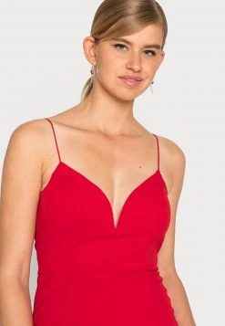 Nly by Nelly HERZFORM TRÄGER ABENDKLEID - Ballkleid - Rot, Damen -Nly by Nelly Verkaufsladen 82319260f8dd4e469b7081b27368553c
