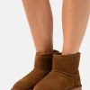 Nly by Nelly Damen Stiefeletten - Ankle Boots in Camel -Nly by Nelly Verkaufsladen 8264045ce26d4609bd8d7504d8ac75f3