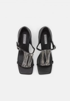 Nly by Nelly DECADENT PARTY - High Heel Sandalette - Schwarz, Damen | Elegante Riemchensandalen für besondere Anlässe -Nly by Nelly Verkaufsladen 8527d18ebd0d44708231cf289e1b72a0