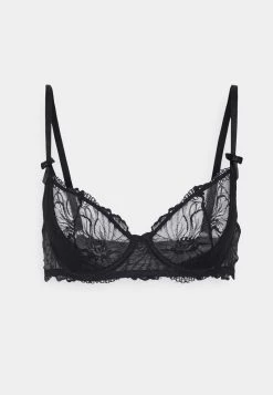 Nly by Nelly GRACEFUL BALCONY BRA - Bügel BH - Schwarz, Damen | Elegant & Bequem -Nly by Nelly Verkaufsladen 85d34099939047b7b3c2340d70a736a8