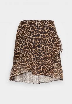 Nly by Nelly PERFECT FRILL SKIRT - Minirock in Leo für Damen | Trendiger Faltenrock -Nly by Nelly Verkaufsladen 872cf7d24736483fb96f7b22839bc619