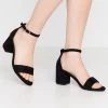 Nly by Nelly LOW BLOCK HEEL - Riemensandalette in Schwarz für Damen | Elegante Sandalen mit Blockabsatz -Nly by Nelly Verkaufsladen 88632cf84c6b488a8616ec44da45d45c