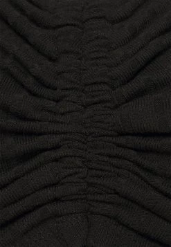 Nly by Nelly LUXURIOUS DRAWSTRING Langarmshirt - Elegantes Damen-Shirt in Schwarz -Nly by Nelly Verkaufsladen 8a7a78a78f24438fb0417e246feb8489