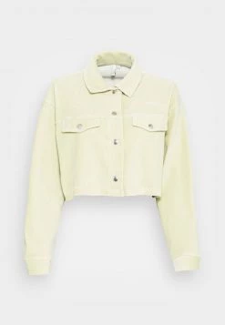 Nly by Nelly CROPPED SHACKET - Leichte Jacke in Grün für Damen | Trendige Kurzjacke -Nly by Nelly Verkaufsladen 8d431e178c35457d95a874b76a46f44f