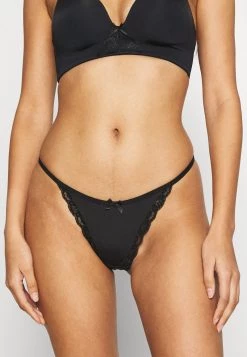 Nly by Nelly ADORE ME THONG 3-PACK - String - Schwarz, Damen | Bequeme Damenunterwäsche -Nly by Nelly Verkaufsladen 8ea9d37b3f3842708b3b34f8c3b41814