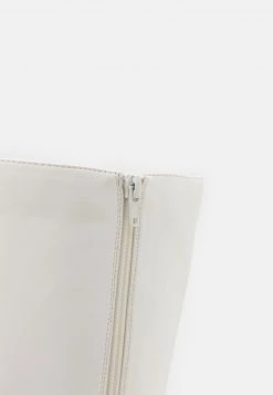 Nly by Nelly CURVE UNDER KNEE BOOT - Weiße High Heel Stiefel für Damen -Nly by Nelly Verkaufsladen 90684b63b2804c08966d7ea118d3cfb2