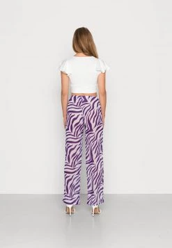 Nly by Nelly FLOWY WIDE LEG PANTS - Stoffhose Damen - Multi Couloured | Bequeme Weite Hose -Nly by Nelly Verkaufsladen 915d5fd7fddf48549d072a9dcd830fdb