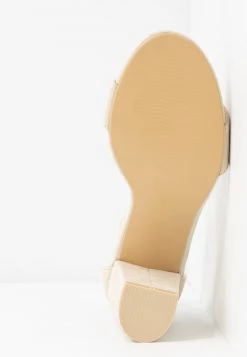 Nly by Nelly MID BLOCK HEEL Riemensandalette Beige - Elegante Damen-Sandalen -Nly by Nelly Verkaufsladen 92eabf81e4ec4b1899f731cb6d1a6bc0