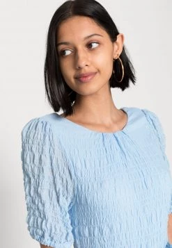 Nly by Nelly OPEN BACK DRESS - Freizeitkleid - Hellblau, Damen | Leichtes Sommerkleid mit offenem Rücken -Nly by Nelly Verkaufsladen 93c0183a43774c44bc090084b65ccc8a