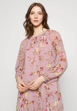 Nly by Nelly VOLUME FLORAL GOWN - Freizeitkleid in Rose für Damen | Elegantes Sommerkleid -Nly by Nelly Verkaufsladen 98a8e0e28d634b108d3155154b9ae993