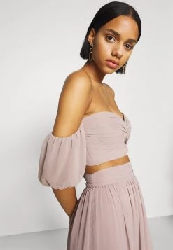 Nly by Nelly MY WAY RUCHED SKIRT - Maxirock in Nougat für Damen | Elegant & Stilvoll -Nly by Nelly Verkaufsladen 9a75076e982049b7a70dec902bc5db3e