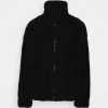 Nly by Nelly COZY JACKET - Fleecejacke Damen - Schwarz -Nly by Nelly Verkaufsladen 9d461b046665459e9bebf402debe9948
