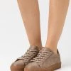 Nly by Nelly SOLE - Sneaker Low Beige Damen | Bequeme Low-Top Sneakers für Frauen -Nly by Nelly Verkaufsladen 9eaa78275d7e4fdfb026f5f9acfddfe0