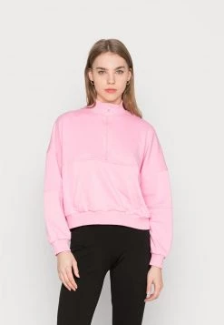 Nly by Nelly SPORTY HALF ZIP Sweatshirt - Pink Damen | Bequemer Damen-Sweatshirt