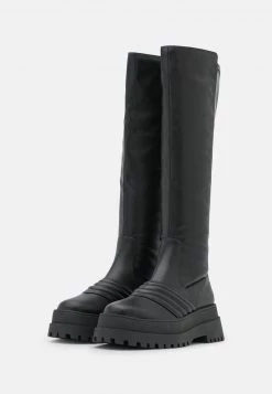 Nly by Nelly I BEG TO DIFFER BOOT - Plateaustiefel Damen in Schwarz -Nly by Nelly Verkaufsladen 9f63b9bd875942df9e366ba6600ec6c5