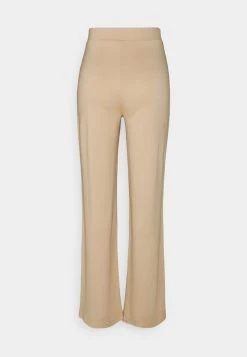 Nly by Nelly SOFT STRAIGHT PANTS - Beige Stoffhose für Damen | Bequeme Alltagshose -Nly by Nelly Verkaufsladen a1eb6a08fabb4b3898d0fbd90fd03832