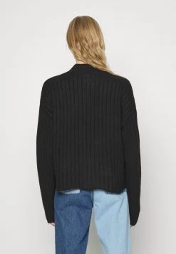 Nly by Nelly BUTTON DETAILED Strickpullover - Schwarz, Damen | Modischer Strickpullover mit Knopfdetails -Nly by Nelly Verkaufsladen a3dad751e15e4b3086af9e8977582d61