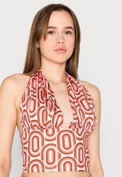 Nly by Nelly TIE HALTERNECK Top - Damen, Print-Design, Sommer-Top -Nly by Nelly Verkaufsladen a4fd12ce646043cd9b64e2d025ca53a6