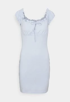Nly by Nelly MY FRILL DRESS - Festliches Cocktailkleid in Hellblau für Damen -Nly by Nelly Verkaufsladen a5aca6c89a914c43b8c51da98f9ce2ae