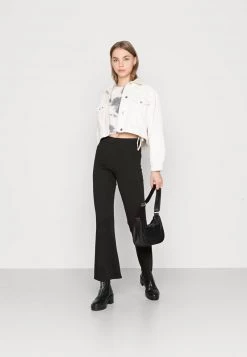 Nly by Nelly REBEL DRAWSTRING Langarmshirt - Schwarz, Weiß - Damen | Bequem & Stilvoll -Nly by Nelly Verkaufsladen a67b9412689b4a4baf39a796b6fdd028
